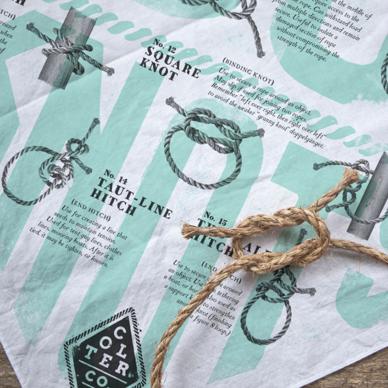 know your knots bandana