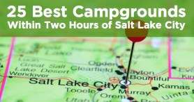 campgrounds within two hours of salt lake city