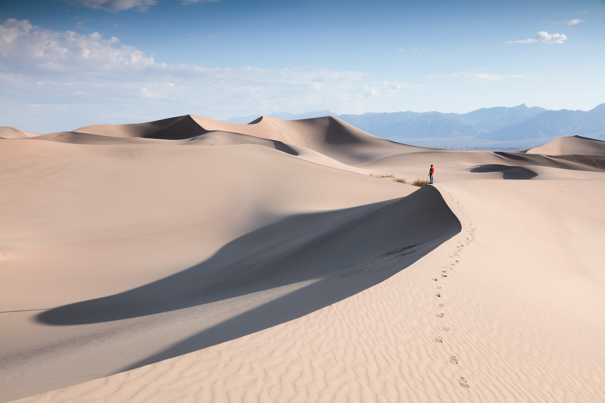 dunes at Death Valley National Park