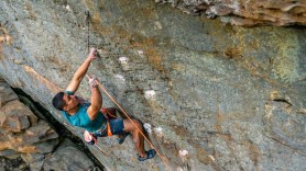 fixed anchor climbing