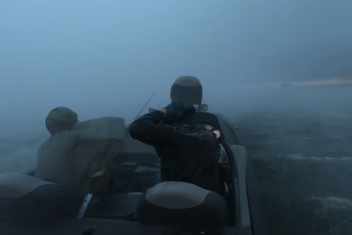 tornado fishing boat