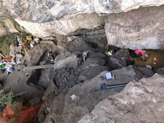 ancient weapons remote cave texas