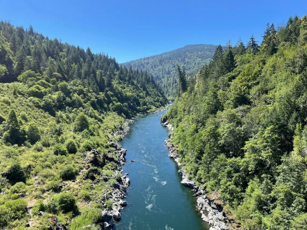 Klamath River paddlers