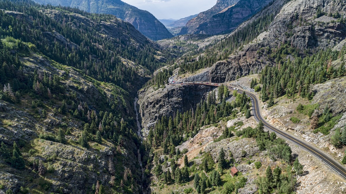 bad driver Million Dollar Highway