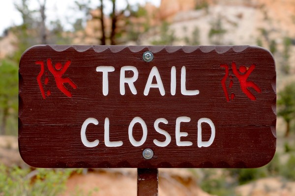 women hiking dangers