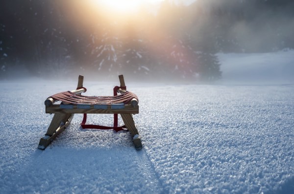 sleds random objects